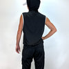 Lightweight Sleeveless Pullover Hoodie Black (Muscle / Short Sleeve / Long Sleeve)