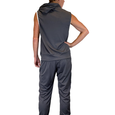 Mesh Everything Track Pant Charcoal