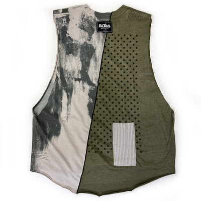 LO Grunge Dot Muscle Tank