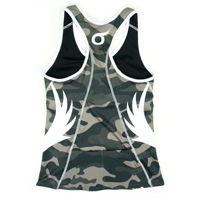 Gray Camo Tri Tank
