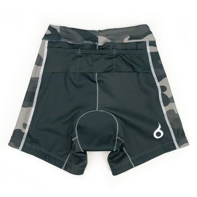 Gray Camo Tri Short