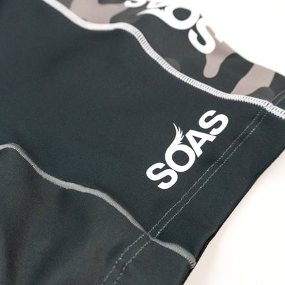Gray Camo Tri Short
