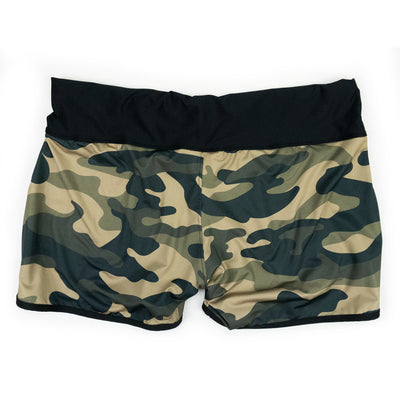 Forest Camo Trunk Short