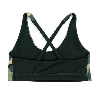 Forest Camo Shore X Bra