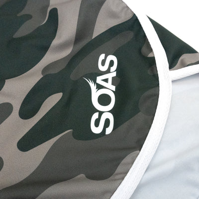 Gray Camo Classic Run Short
