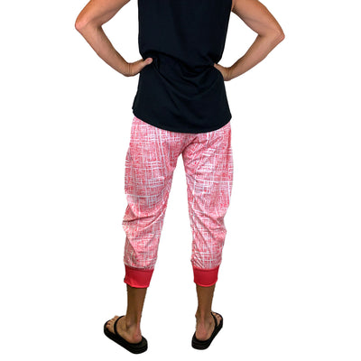 Turf Club Coral Everything Joggers