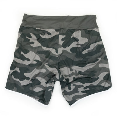 Men's Gray Camo Trunk Short