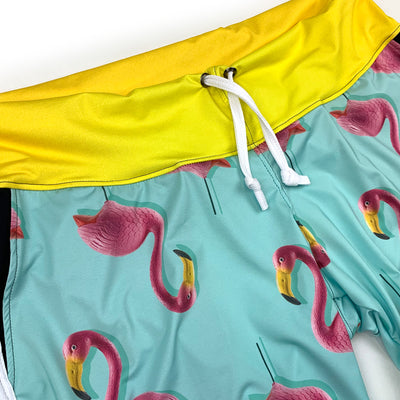 Flamingo Long Trunk Short w/Pocket