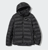 Ambassador Men's Down Puff Hoodie Black