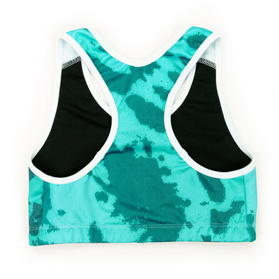 Tie Dye Sports Bra Caribbean