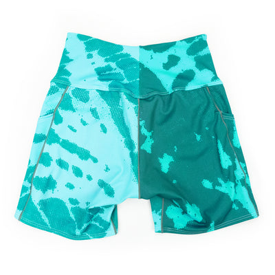 Tie Dye Fleet Run Short Caribbean