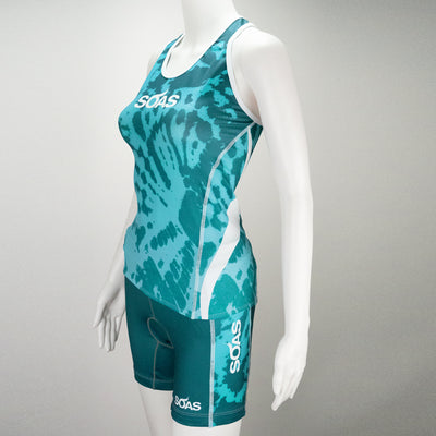 Tie Dye Tri Tank Caribbean