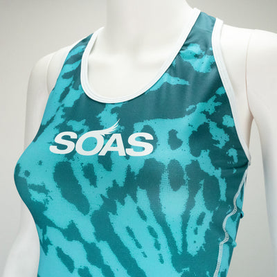 Tie Dye Tri Tank Caribbean