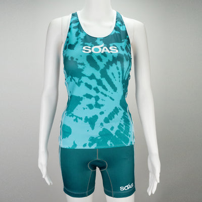 Tie Dye Tri Tank Caribbean