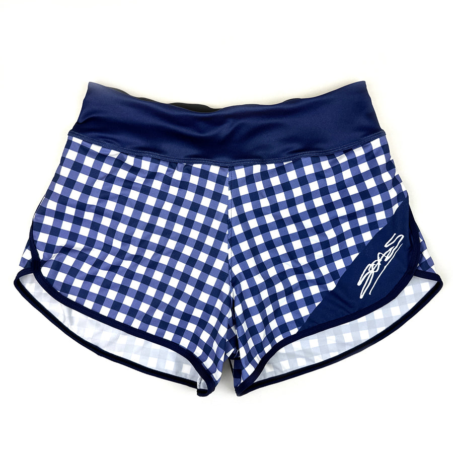 Gingham Classic Run Short