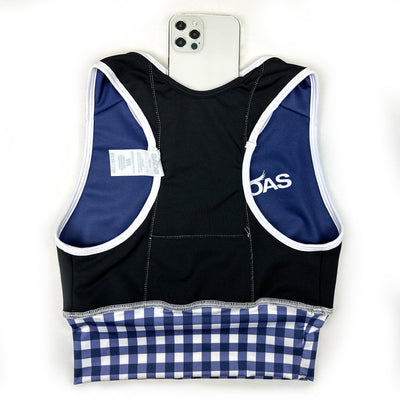 Gingham Traveler Sports Bra (Long & Short)