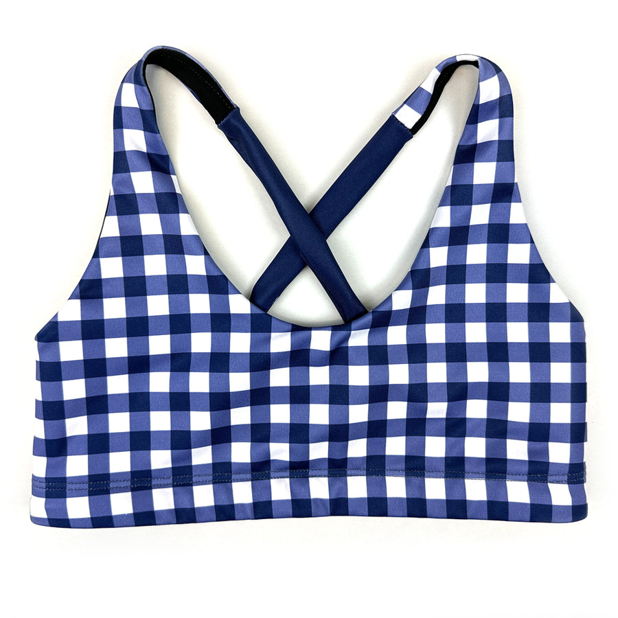 Gingham X Bra
