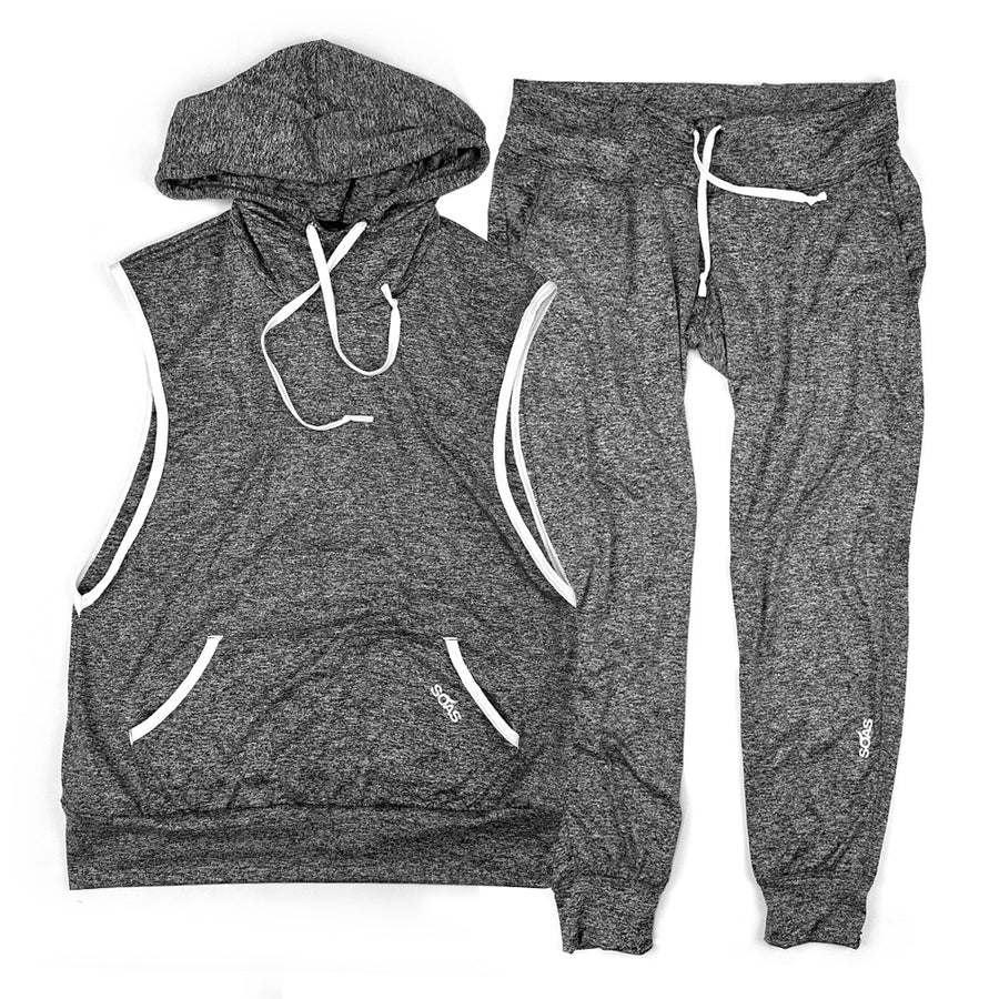 Lightweight Everything Track Suit Heather Grey