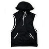 Lightweight Sleeveless Pullover Hoodie Black (Muscle / Short Sleeve / Long Sleeve)