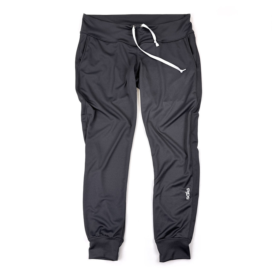 Mesh Everything Track Pant Charcoal