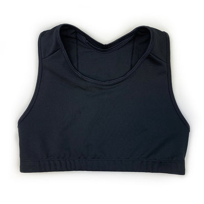 Basic Black Traveler Sports Bra (Short)