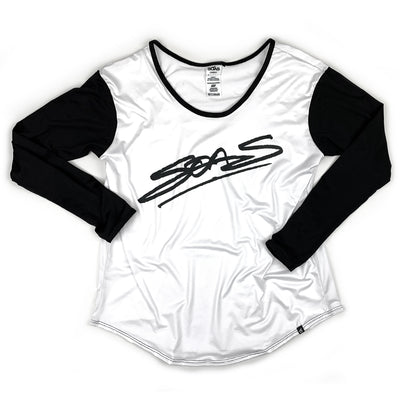SOAS Everything Top (Short & Long Sleeve) White / Black