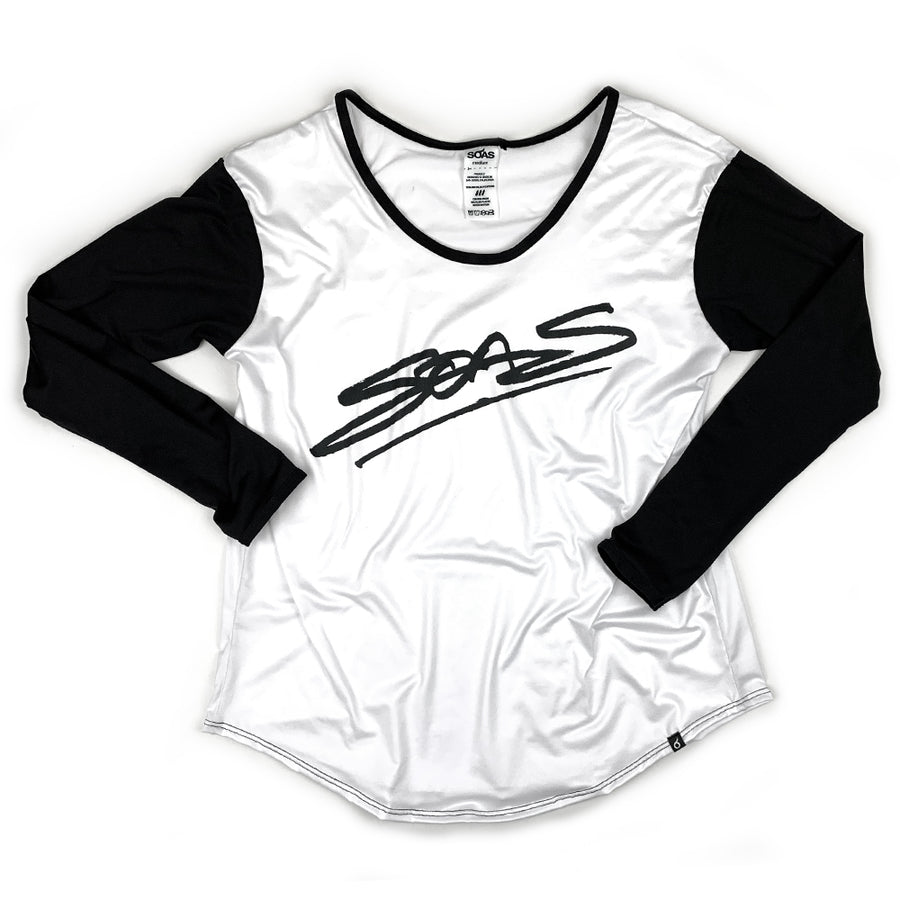 SOAS Everything Top (Short & Long Sleeve) White / Black