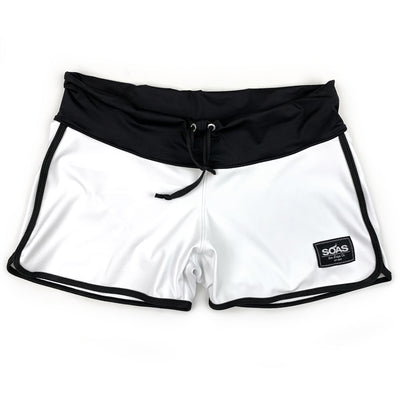 Basic White Trunk Short