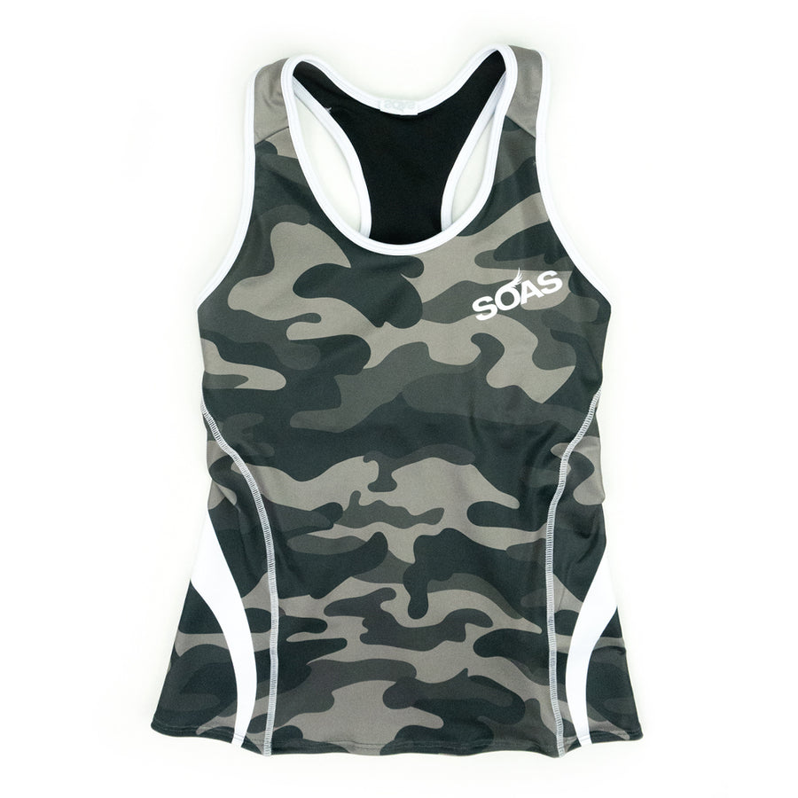 Gray Camo Tri Tank