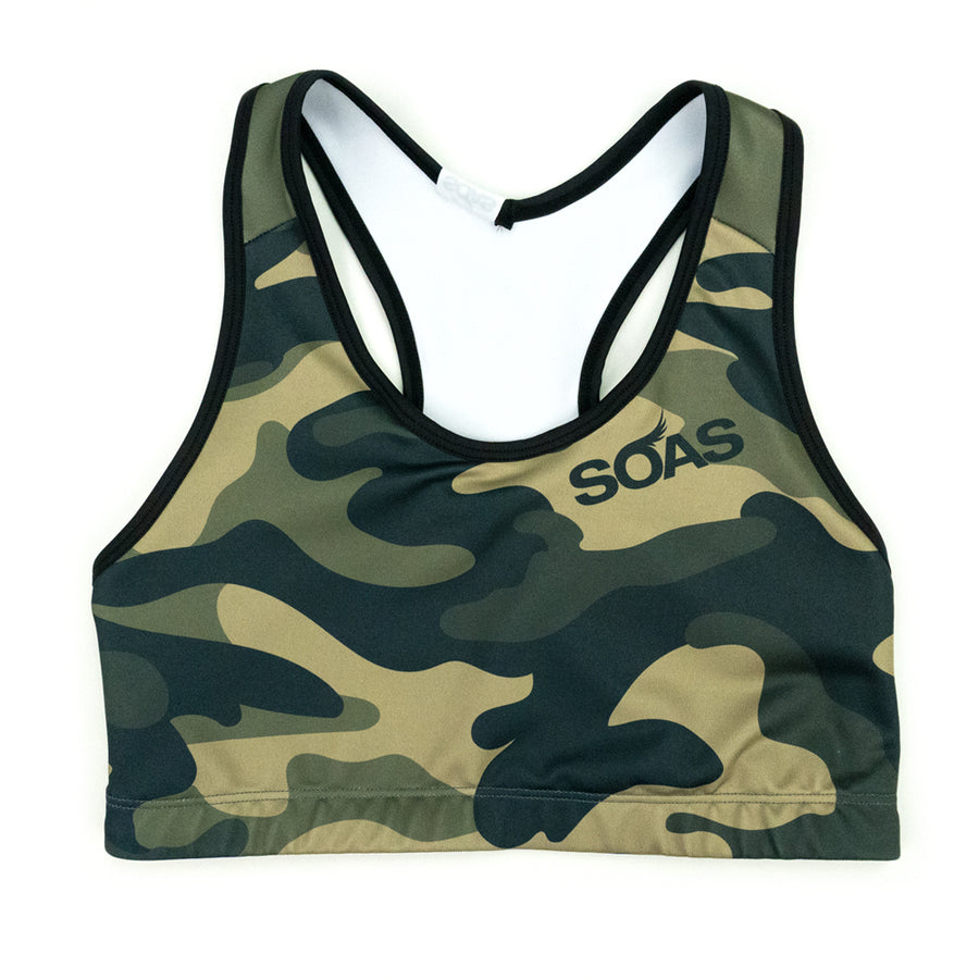 Forest Camo Sports Bra