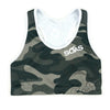 Gray Camo Sports Bra