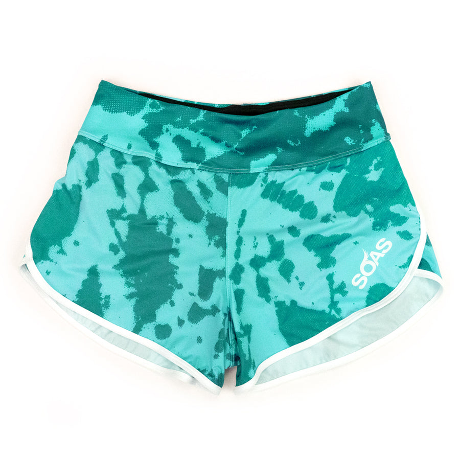 Tie Dye Classic Run Short Caribbean