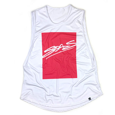 Everything Top (Muscle Tank) Turf Club Coral