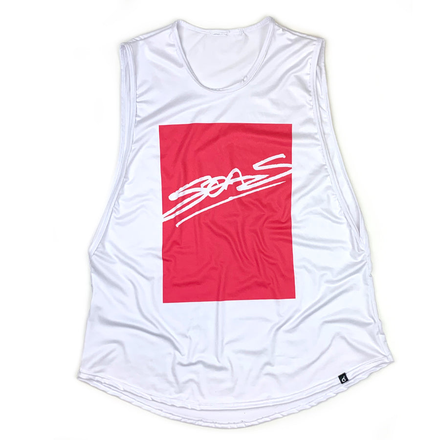 Everything Top (Muscle Tank) Turf Club Coral