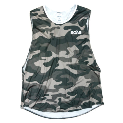 Everything Top (Muscle Tank) Grey Camo