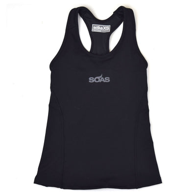 Female Tri Tank Black Basic Front