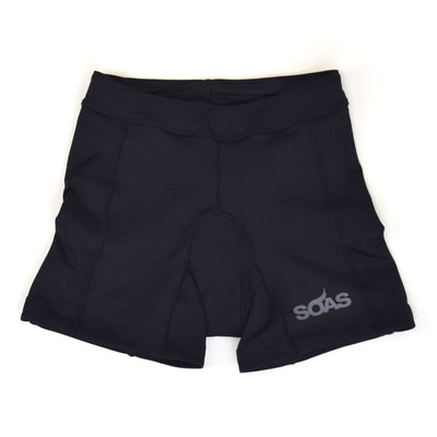 Female Tri Short Black Basic Front
