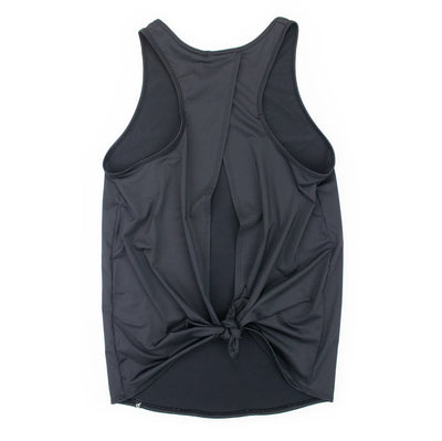 Black Tie Tank Top