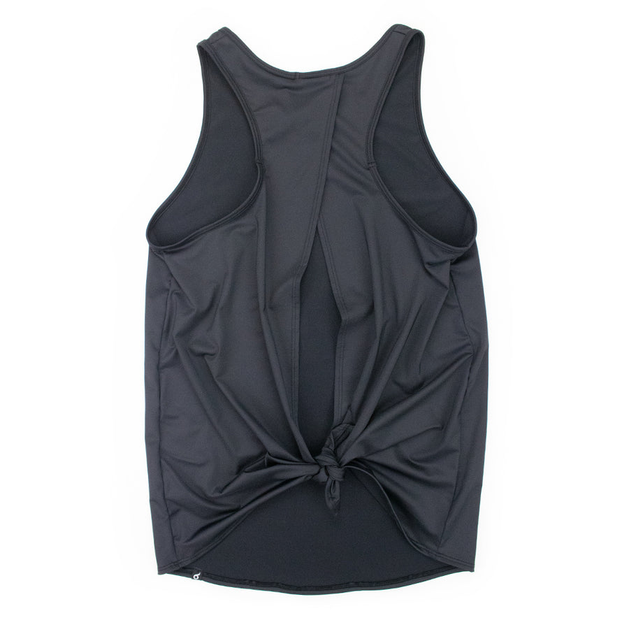 Black Tie Tank Top