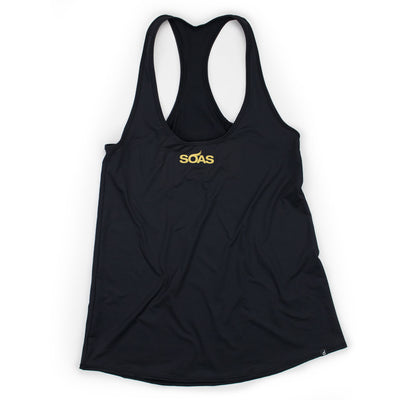 Basic Black Razor Tank Run Top