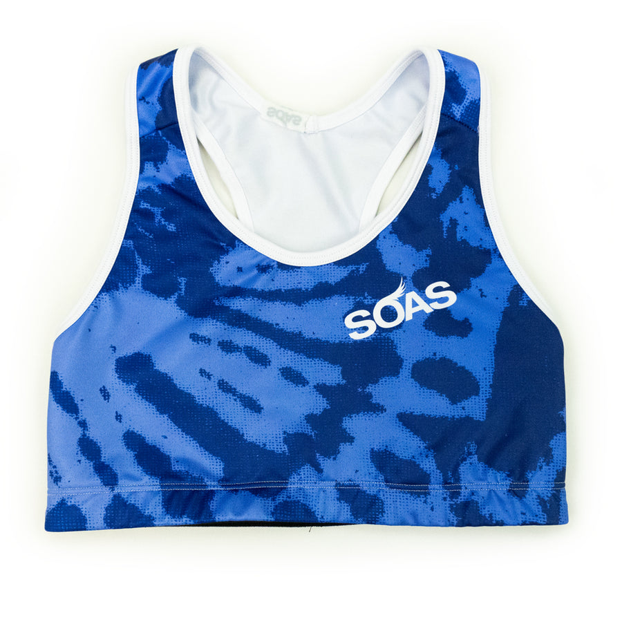 Tie Dye Sports Bra Atlantic