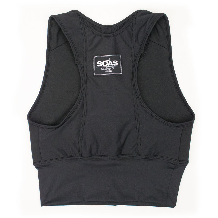 Basic Black Traveler Sports Bra